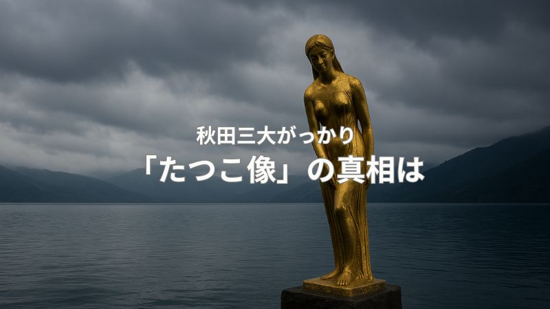 たつこ像 がっかり